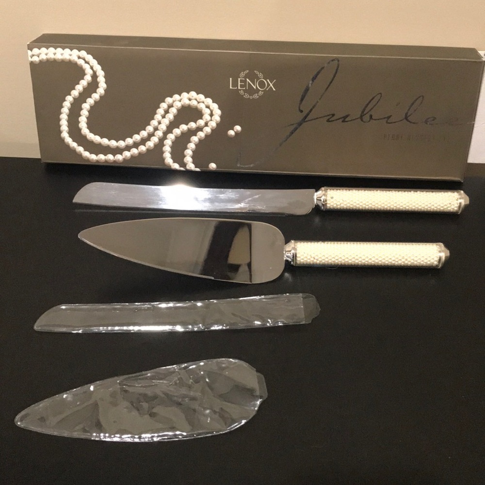 Wedding LENOX Jubilee Pearl Dessert set